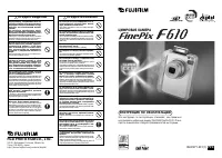 Fujifilm FinePix F610
