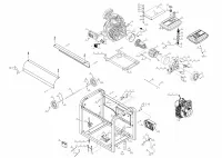 Champion DG6000E 3 деталировка