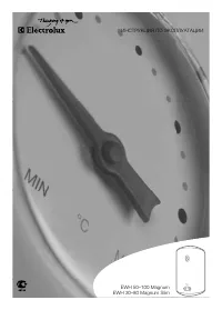 Electrolux Magnum Slim EWH 30