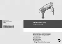 Bosch GBM 13 2 RE ЗВП