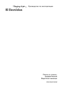 Electrolux EKC 500100 W