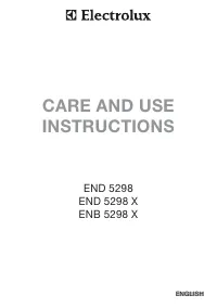 Electrolux ENB 5298 X