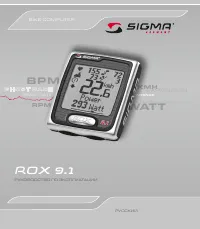 Sigma Sport Rox 9 1