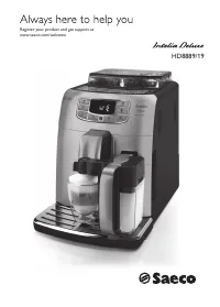 Philips HD8889 Saeco Intelia Deluxe