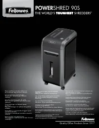 Fellowes 90S FS 46901