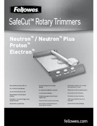 Fellowes SafeCut Neutron А4 Plus FS 54101