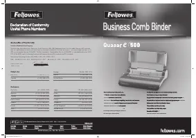 Fellowes Quasar E 500