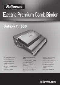 Fellowes Galaxy E FS 56221