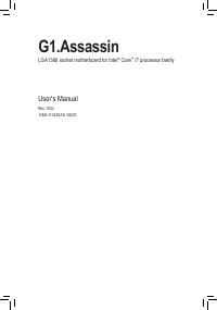 Gigabyte G1 Assassin rev 1 0