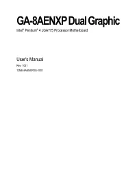 Gigabyte GA 8AENXP Dual Graphic