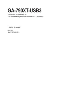 Gigabyte GA 790XT USB3 rev 1