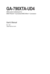 Gigabyte GA 790XTA UD4 rev 1