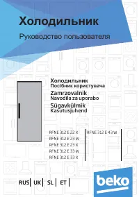 Beko RFNE312E33W (X)