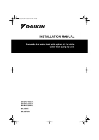 Daikin EKHWS-B3V3