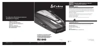 Cobra RU 840