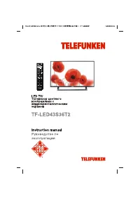 Telefunken TF-LED43S36T2