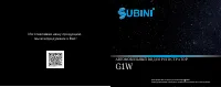 Subini G1W