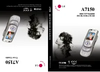 LG A7150
