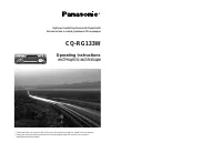 Panasonic CQ-RG133W