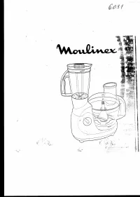 Moulinex FP 6031