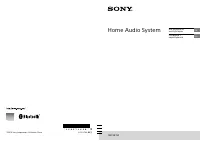 Sony CMT-SBT20