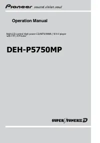 Pioneer DEH-P5750MP
