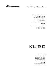 Pioneer PDP-S62