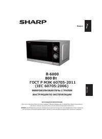Sharp R-6000RW