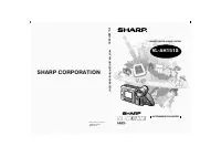 Sharp VL-AH151S