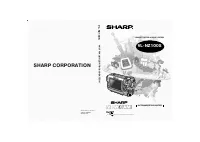 Sharp VL-NZ100S