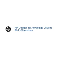 HP DeskJet Ink Advantage 2520hc