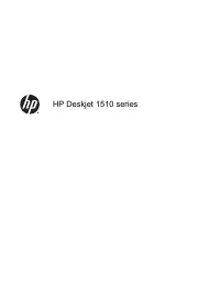 HP DeskJet Ink Advantage 1516