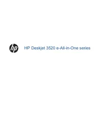 HP DeskJet Ink Advantage 3520