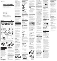 Sony ICF-CD7000 black