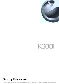 Sony Ericsson K300i