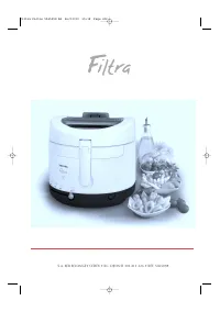 Tefal FF4004 Filtra