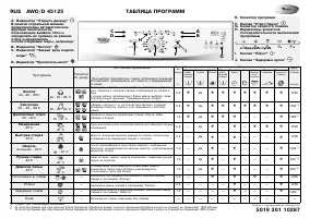 Whirlpool AWO/D 45125