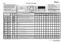 Whirlpool AWO/C 6314