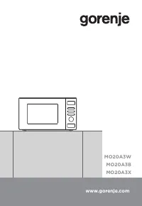 Gorenje MO 20 A3X