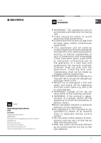 Hotpoint-Ariston IB 644 CRFH E