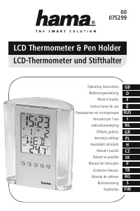 Hama LCD Thermometer and Pen Holder