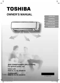 Toshiba RAS-18S3KV-E / RAS-18S3AV-E