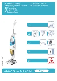 Tefal VP8561RH CLEAN & STEAM MULTI