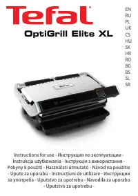 Tefal GC760D30 Optigrill ELITE XL