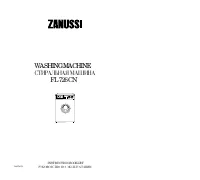 Zanussi FL 726 CN
