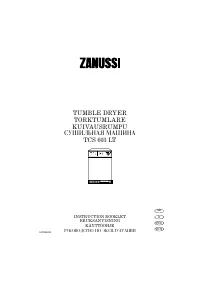 Zanussi TCS 603 LT 