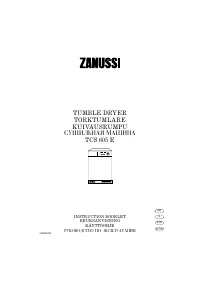 Zanussi TCS 605 E 
