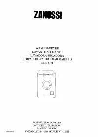 Zanussi WDS 872C