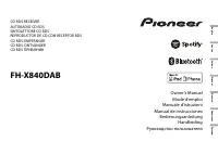 Pioneer FH-X840DAB