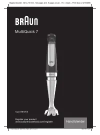 Braun MQ 7075 X